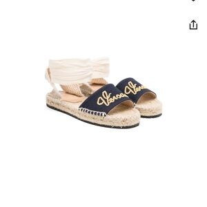 Versace sandals 4 1/2 USA EU 37